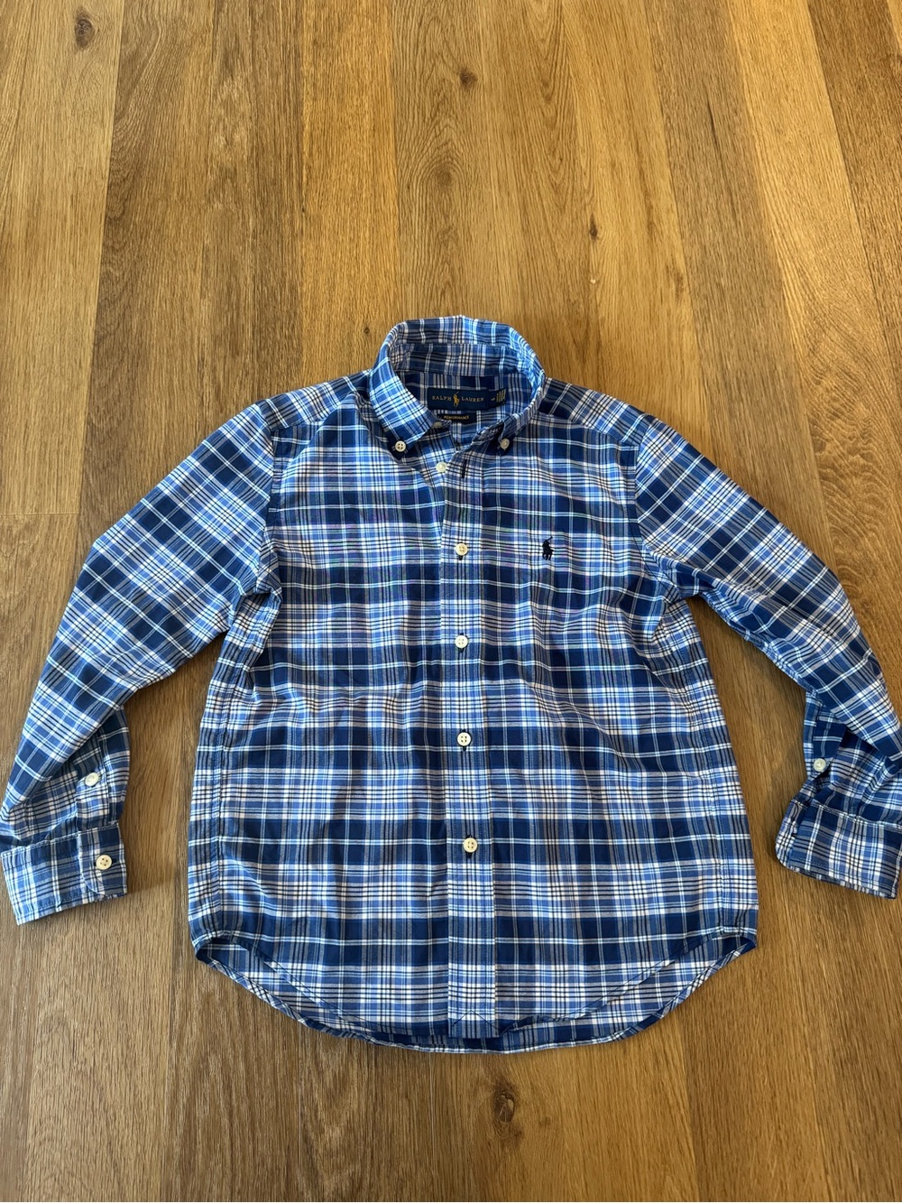 Ralph Lauren Performance boys button down shirt Sz 6